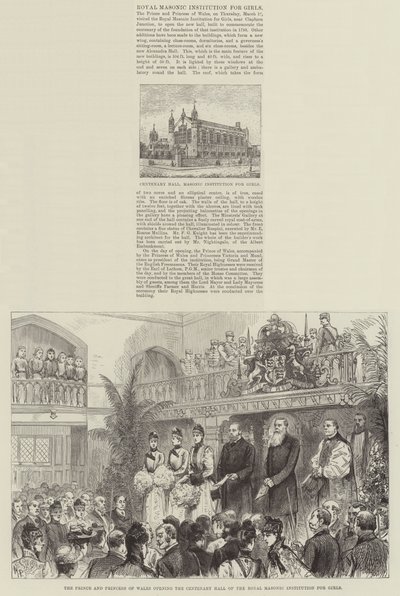 Royal Masonic Institution for Girls by Melton Prior